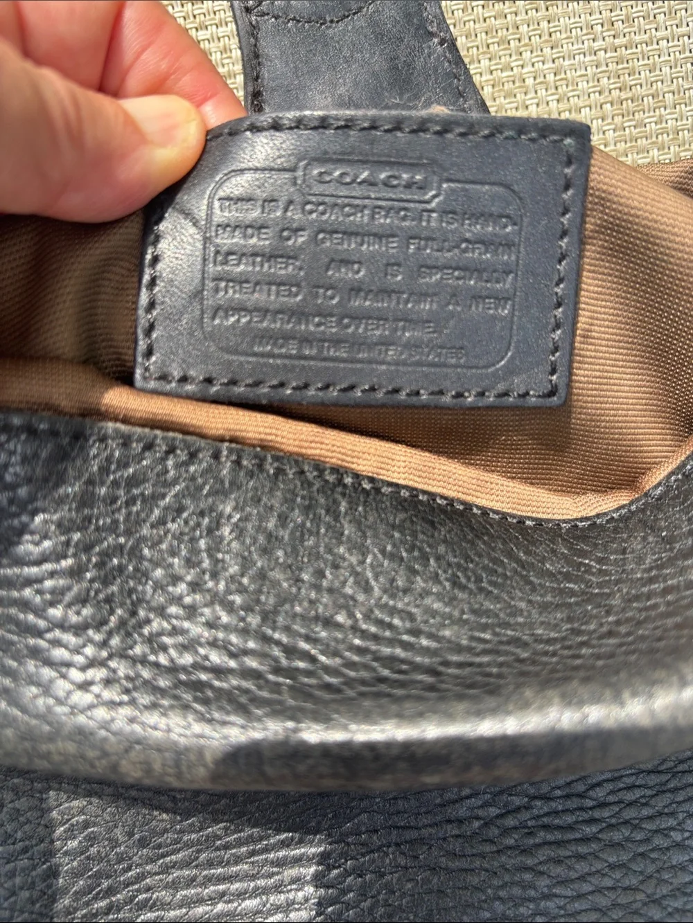 Vintage Coach Savannah Hobo